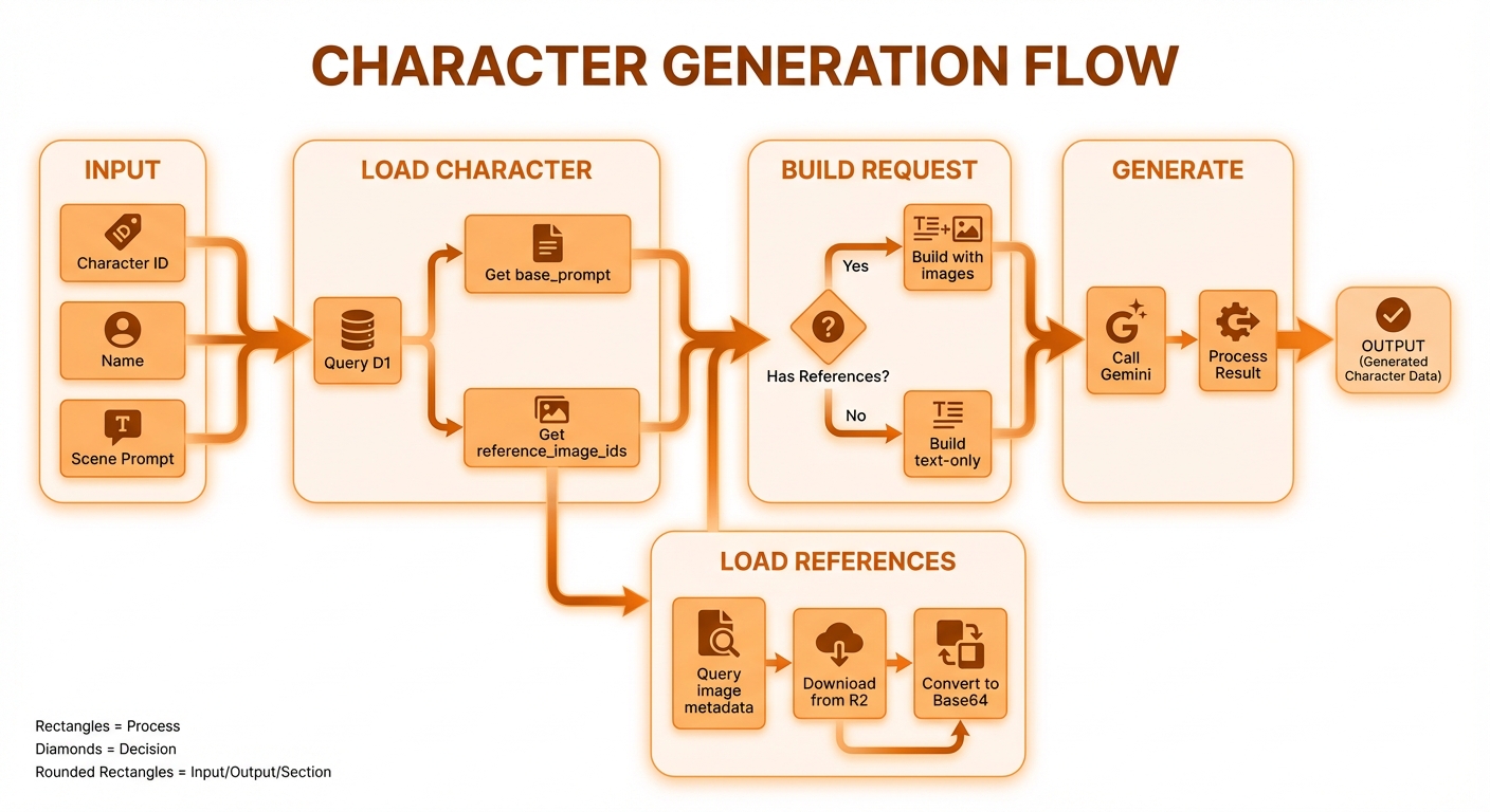 Character Generation Flow