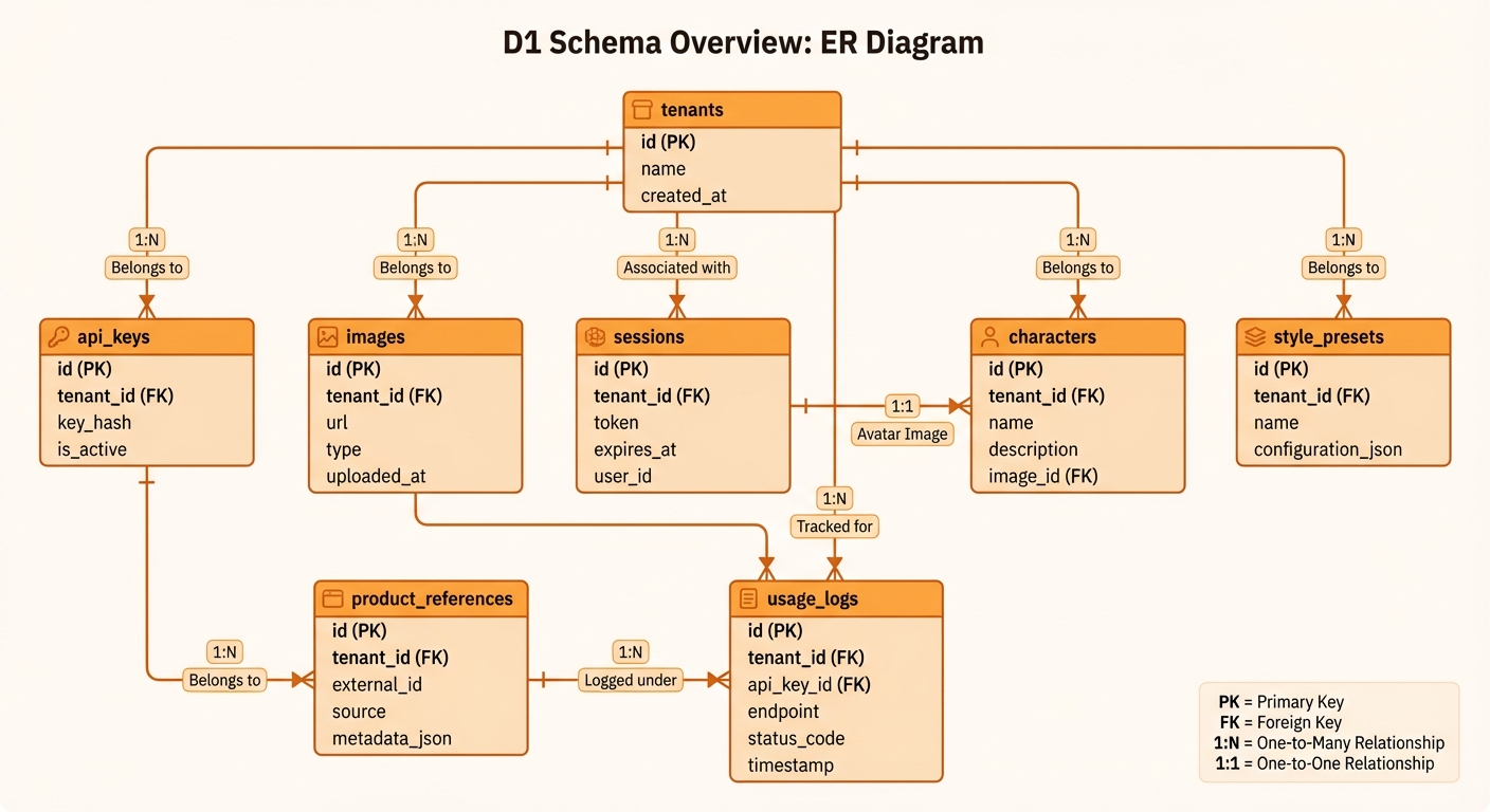 Database Entity Relationships