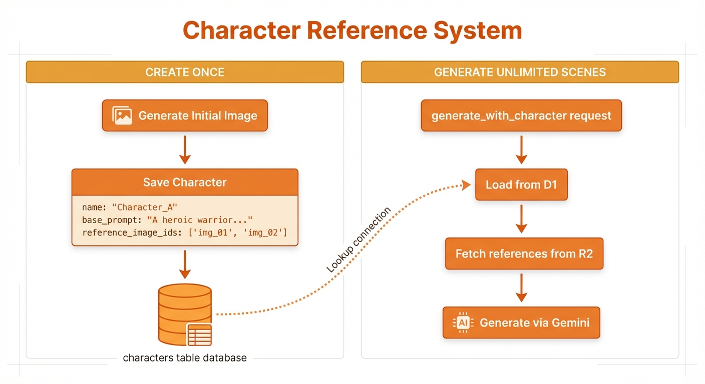 Character Reference System Architecture