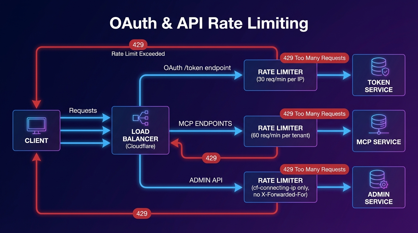 OAuth Rate Limiting Flow